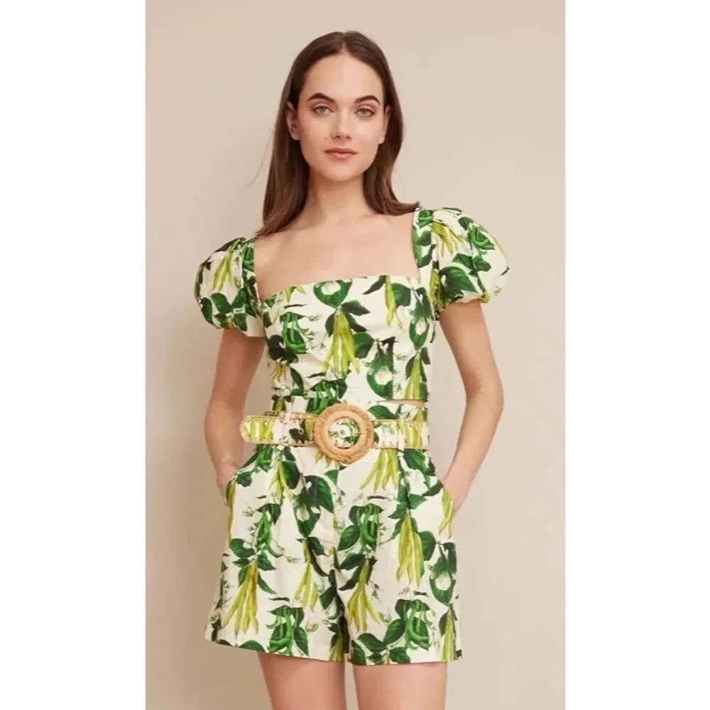NWT Cara Cara Bridgetown Top in Sweet Pea Egret Sz. 2